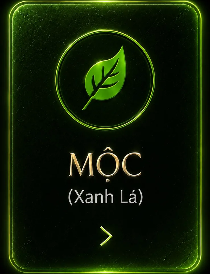 Vòng phong thủy mệnh Mộc